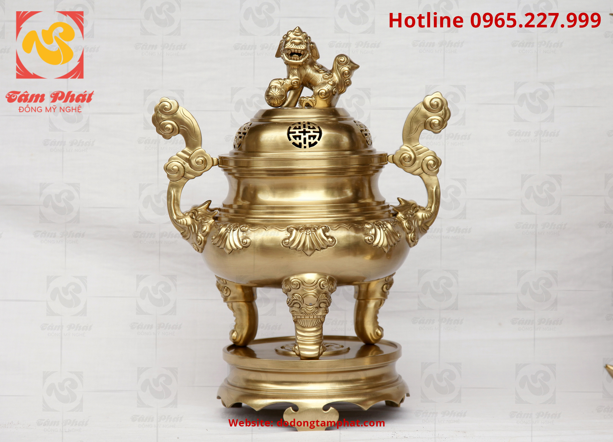 Địa chỉ uy tín bán Đỉnh đồng – Đồng mỹ nghệ Tâm Phát