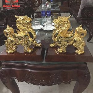 tượng tỳ hưu phong thủy bằng đồng