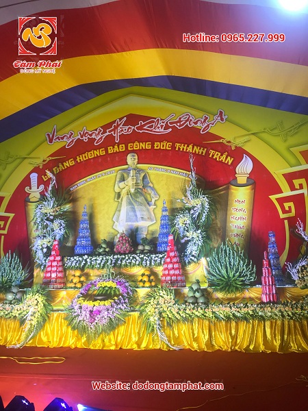 Đồng Tâm Phát tham dự lễ dâng hương báo công Đức Thánh Trần