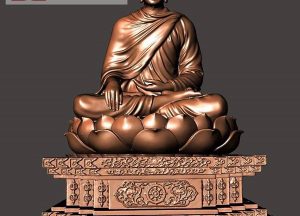 Đúc tượng Phật Thích Ca Mâu Ni bằng đồng cao 3m6 nặng 5 tấn cho chùa.!.